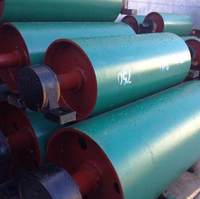 廠家直銷昌鑫噴漆碳鋼改向滾筒 無動(dòng)力導(dǎo)向滾筒帶式輸送機(jī)配件圖片_高清圖_細(xì)節(jié)圖